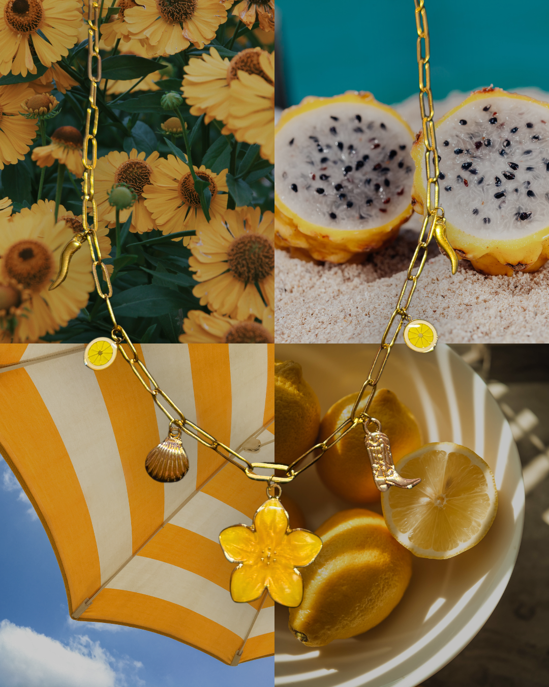 Pack collier Matchy - Le Positano 🍋
