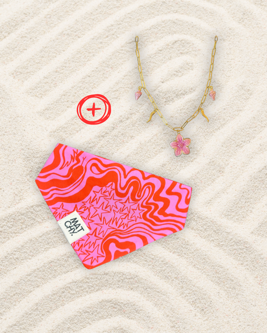 Pack collier doré Matchy - Le Miami 🌺
