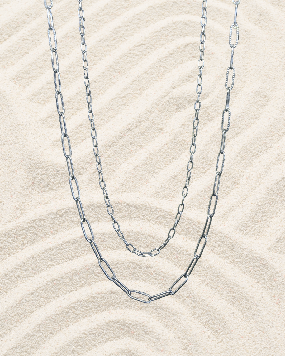 Collier à charms personnalisable argenté 🪩