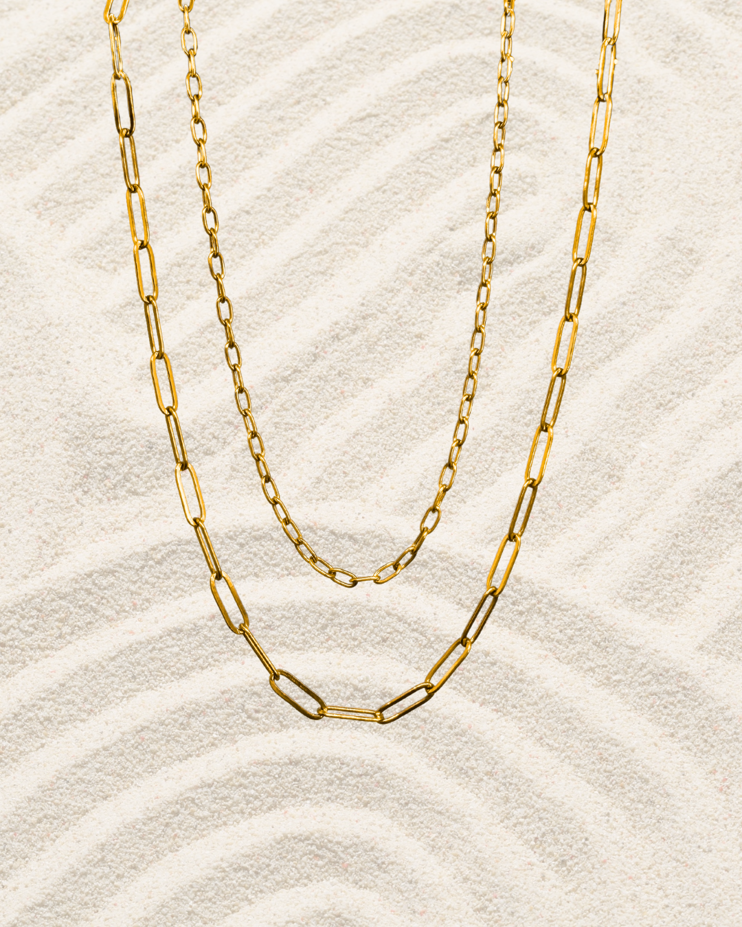 Collier à charms personnalisable doré ☀️