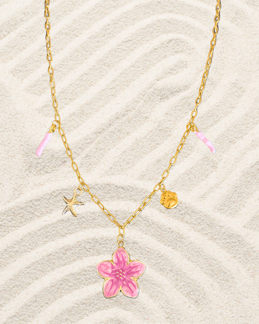 🌸 Collier Pink Paradise