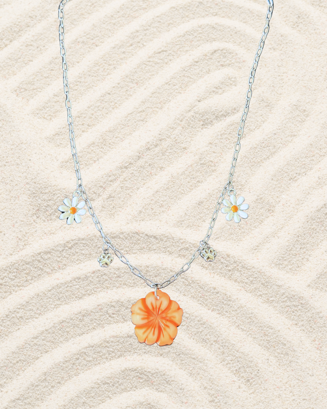 🧡 Collier Apricot Bloom