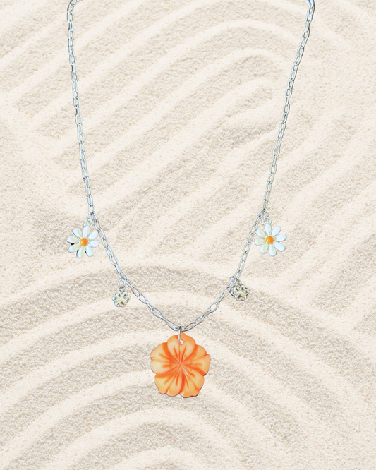 🧡 Collier Apricot Bloom