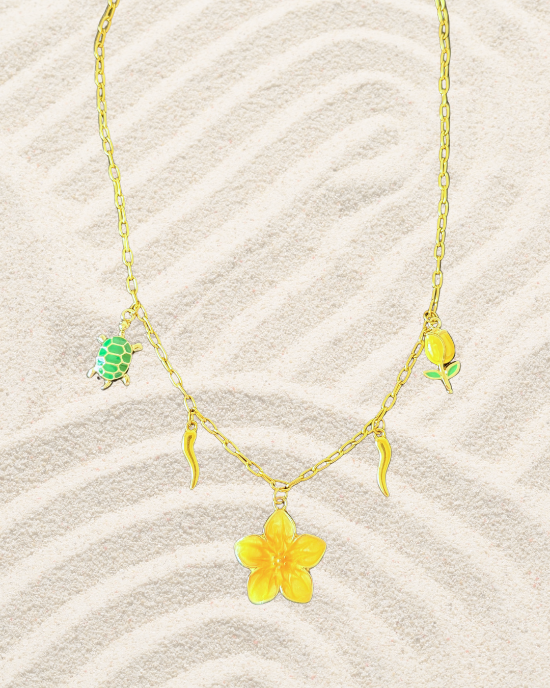 🌼 Collier Soléa